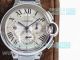 Swiss 7750 Copy Cartier Chronograph SS Silver Dial Watch - ZF Factory (2)_th.jpg